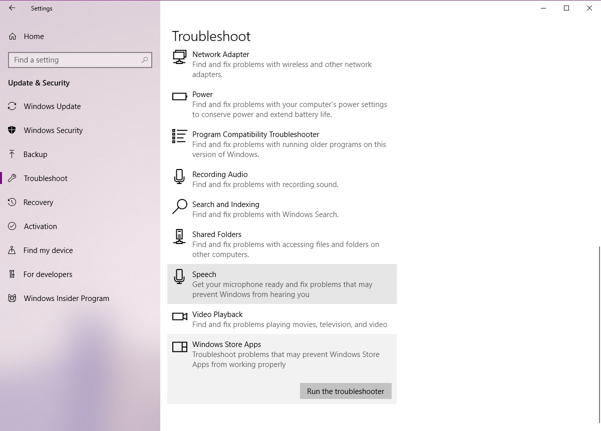 In the Settings window, click on Update & Security.
Click on Windows Update in the left-hand menu.