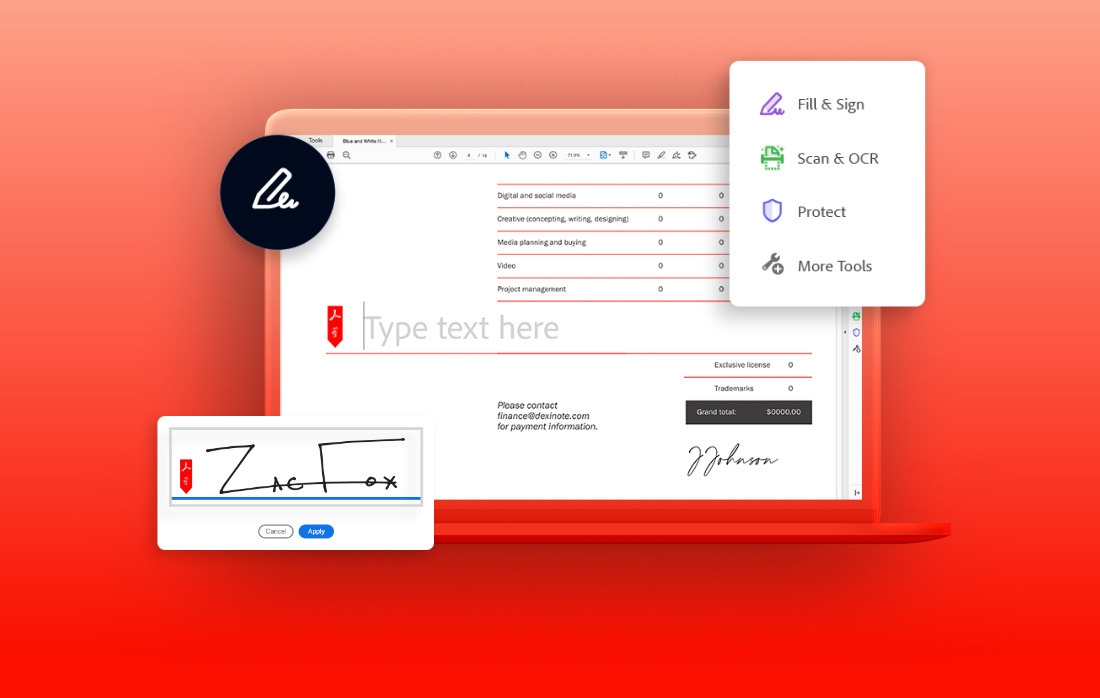 Integration with Microsoft Office: Seamlessly integrate Adobe Acrobat Reader DC with Microsoft Office applications for enhanced productivity and convenience.
Accessibility Features: Adobe Acrobat Reader DC offers a range of accessibility options, making PDF files more accessible to individuals with disabilities.