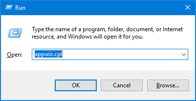 Press Windows Key + R to open the Run dialog box.
Type control panel in the dialog box and press Enter.